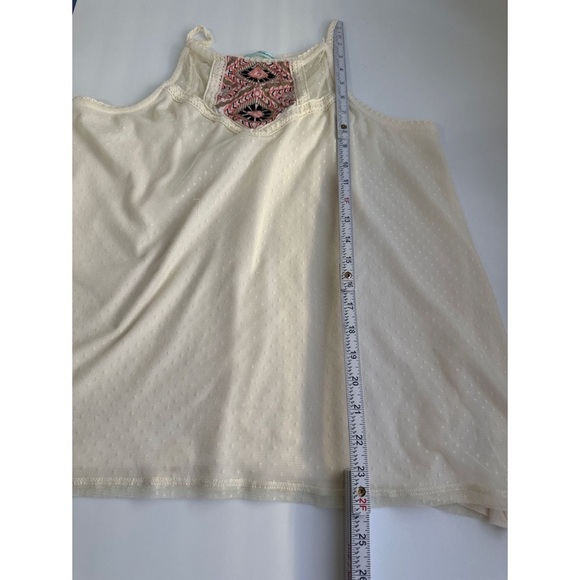 Maurice’s Embroidered Halter Sleeveless Tank Top - Picture 7 of 8